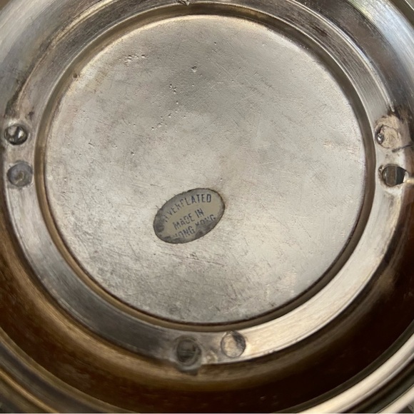 Vintage Silver plated wire fruit basket made in Hong Kong - Picture 10 of 13